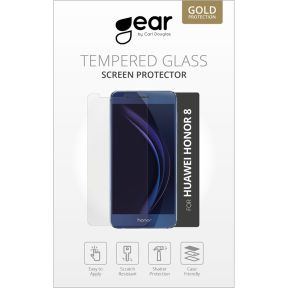 GEAR Härdat Glas Huawei Honor 8 Full Fit Svart