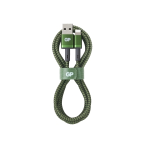 GP USB-kabel, USB-A till Lightning, 1m
