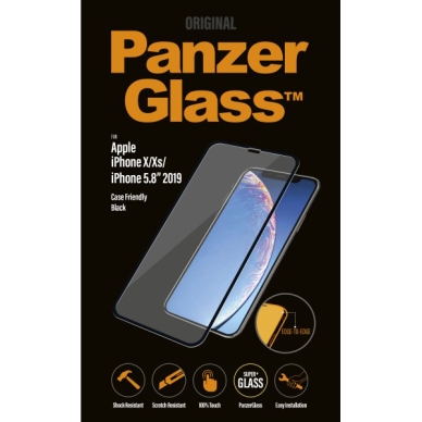 Panzerglass alt PanzerGlass Apple iPhone X/Xs/11 Pro Case Friendly, Svart