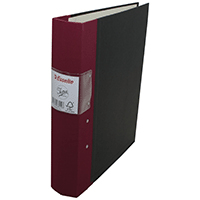 Gaffelpärm Jopa A4 60 mm vinröd