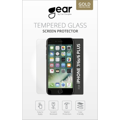 Gear alt GEAR Härdat Glas iPhone 6/7/8 Plus 